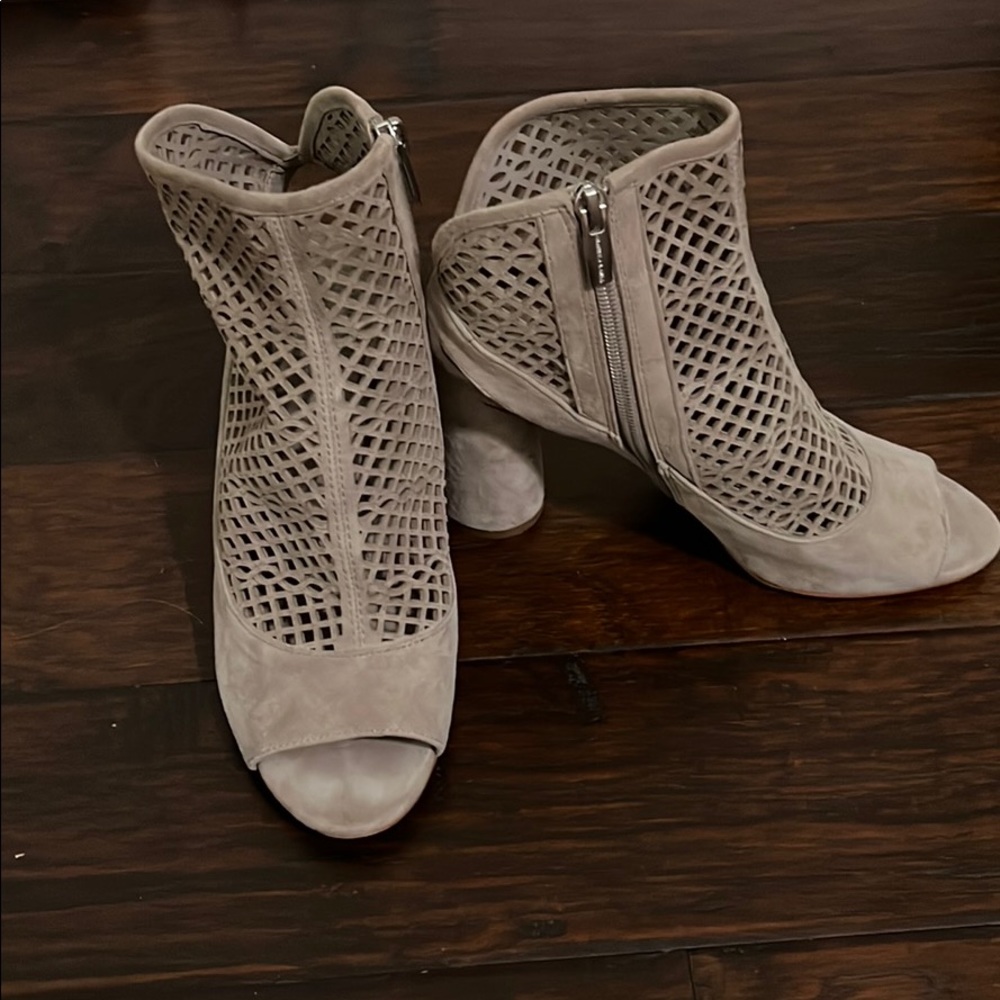 Vince Camuto Open-Toe Booties